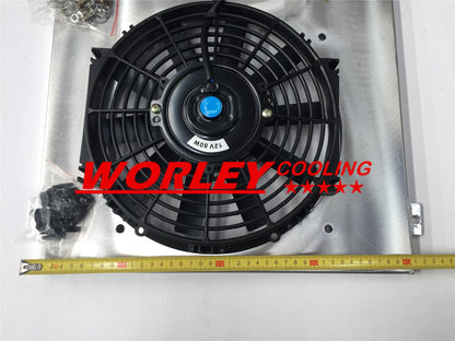 Aluminum Radiator, Shroud & Fan for Ford AU Falcon 5.0 V8 / 4.0 6 cyl (98-02)