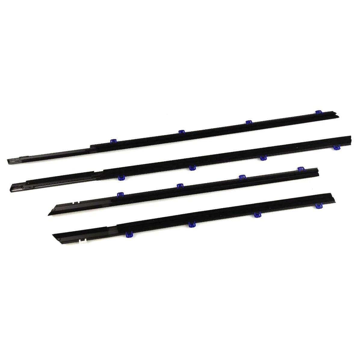 Outer Weatherstrip Door Belt Set 4 Black Fits Honda Civic FB 4D SED 2012-16 D05