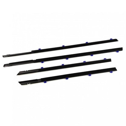 Outer Weatherstrip Door Belt Set 4 Black Fits Honda Civic FB 4D SED 2012-16 D05