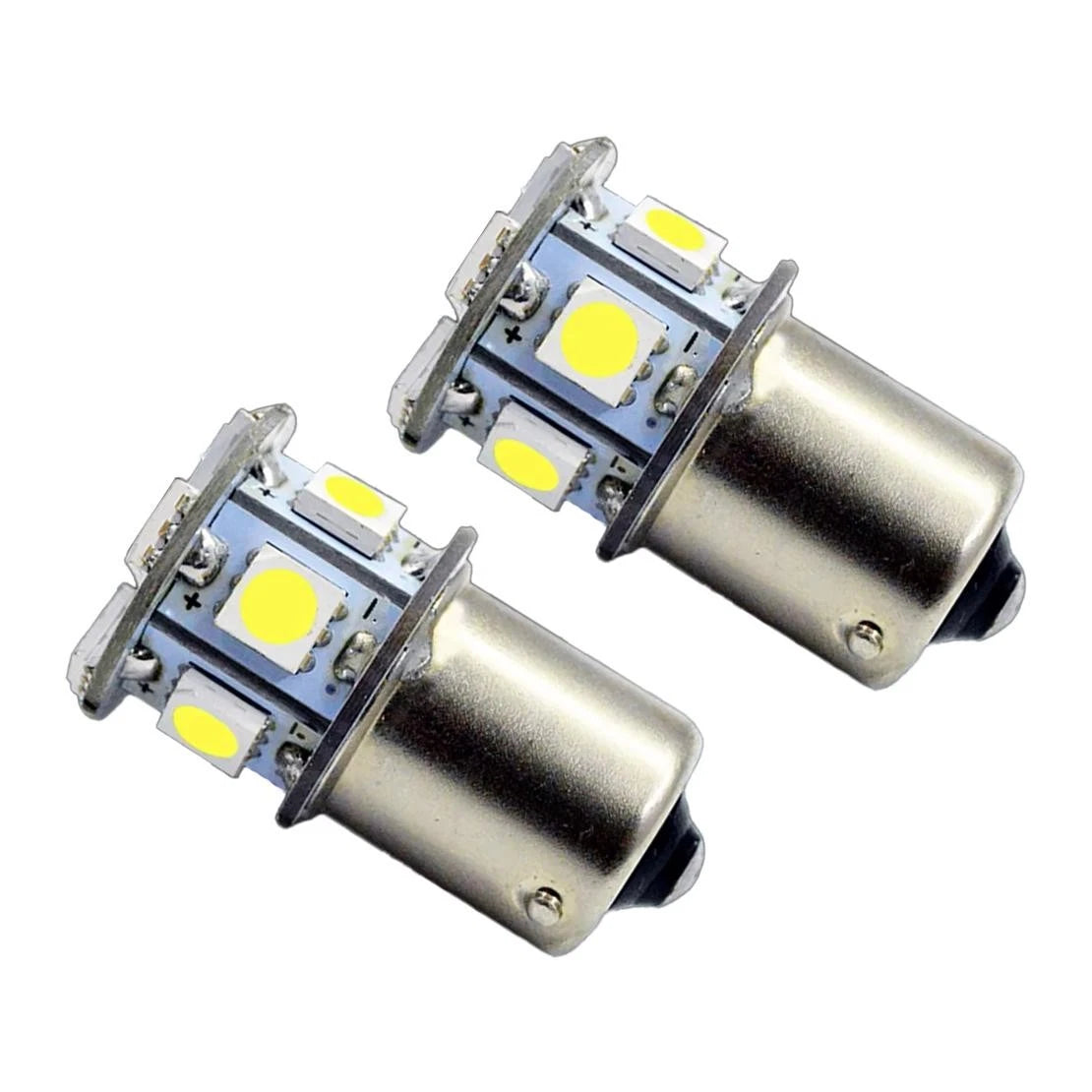 4 x White 1156 BA15S LED Interior Light Bulbs for RV Camper Trailer