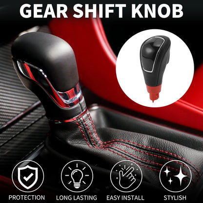 Automatic Gear Shift Knob for Ford Kuga (2008-2012) Black Faux Leather