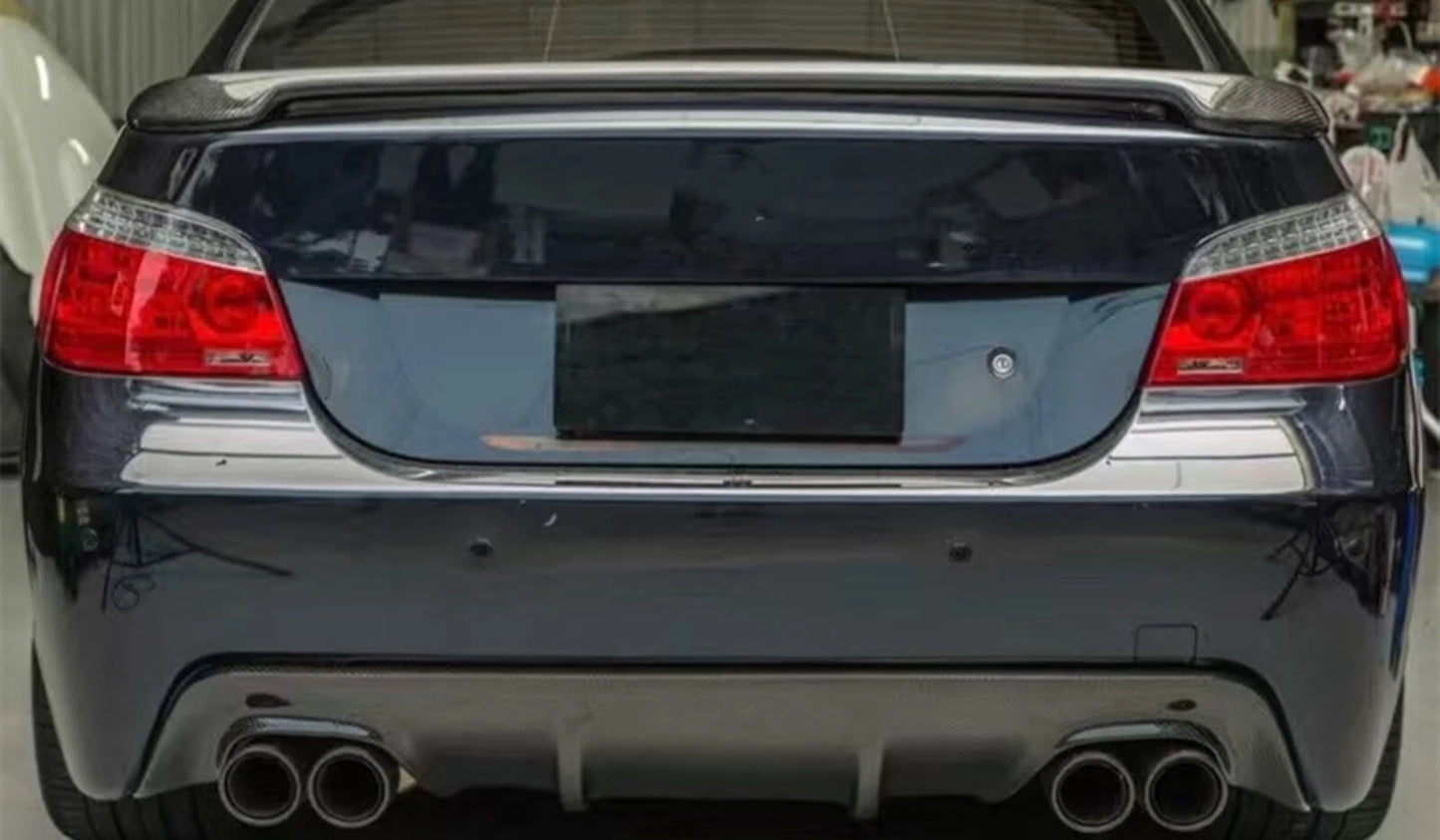Rear Bumper Diffuser Lip Cover for BMW E60 E61 M Tech (2007-2010)