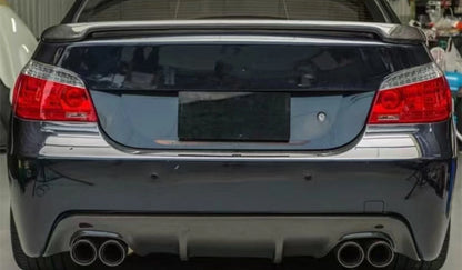Rear Bumper Diffuser Lip Cover for BMW E60 E61 M Tech (2007-2010)