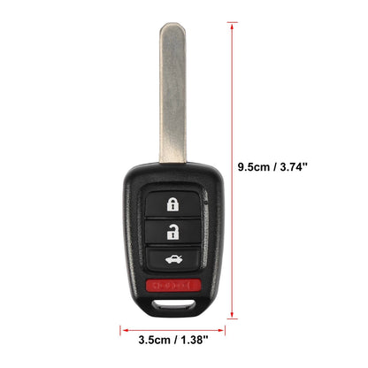 Keyless Entry Remote Car Key Fob 433MHz for Honda Accord Civic (2016-2017)
