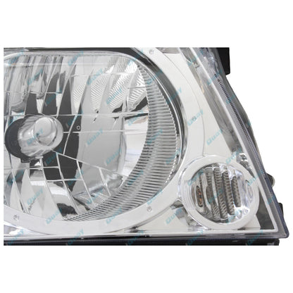 LH+RH Replacement Headlights Pair for Nissan Patrol GU 4 2004-On Left Right