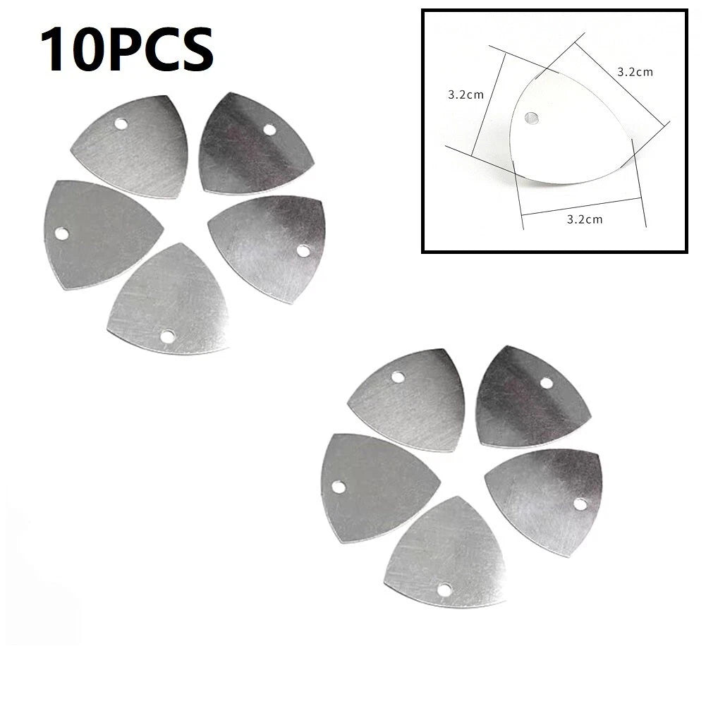 10 Pcs Metal Opening Picks Stainless Steel Thin Pry Tool for Mobile Phone