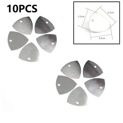 10 Pcs Metal Opening Picks Stainless Steel Thin Pry Tool for Mobile Phone