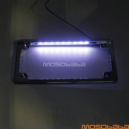 LED License Plate Frame Light for Harley Dyna Sportster Touring (2006-2023)