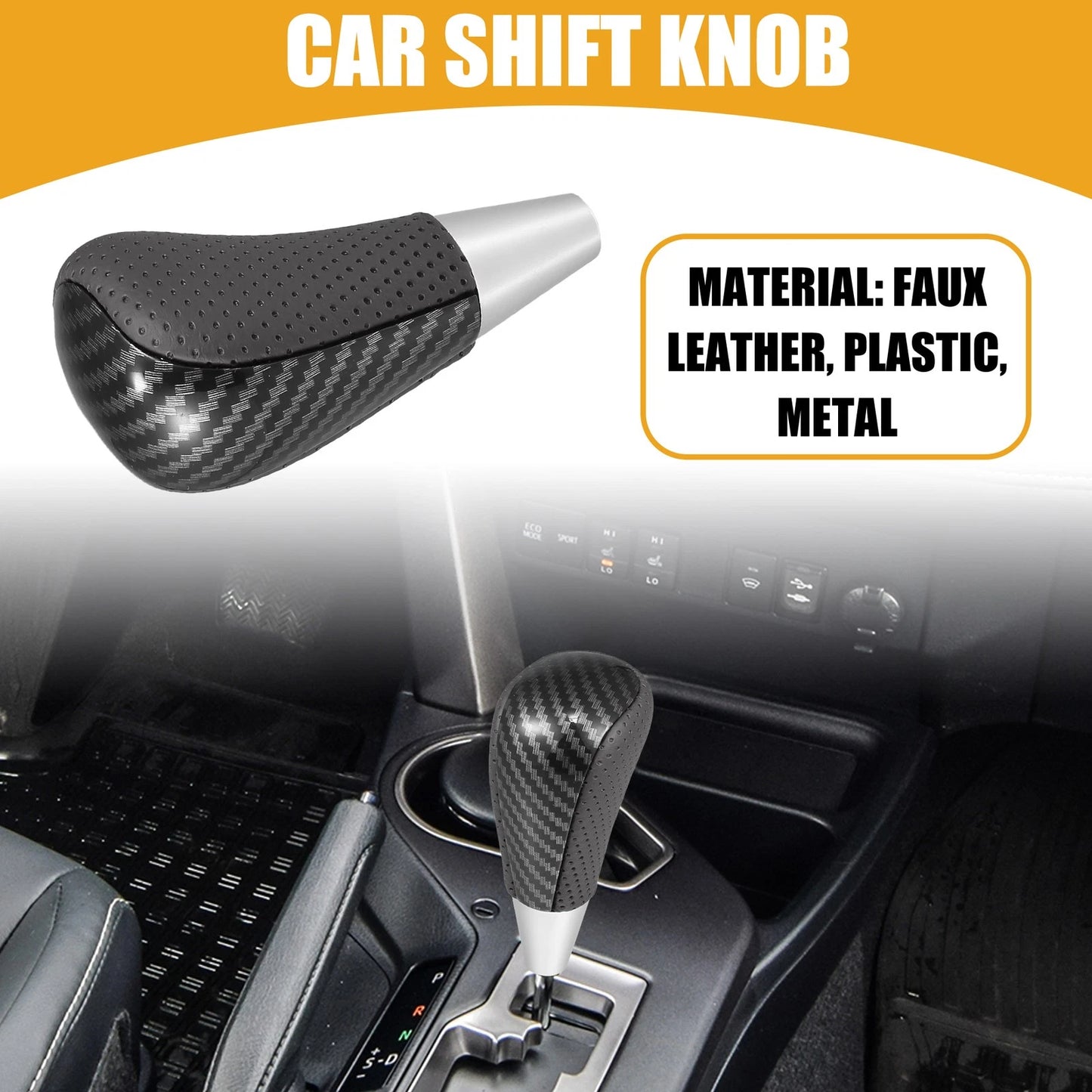 Gear Shift Knob for Toyota Yaris (2004-2018) Gray