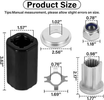 Flo-Torq II Hub Kit for Mercury 60-300HP Engines