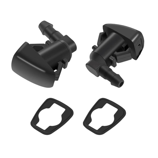 2 x Front Windshield Wiper Nozzles for Ford Focus, Edge (2007-2011)