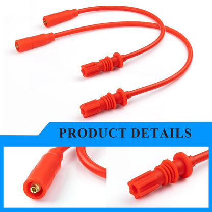 Spark Plug Wire + Cap for Polaris Scrambler/Sportsman 850/1000