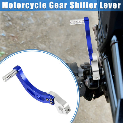 Gear Shifter Lever Universal for Motorcycle 50cc-250cc Aluminum Alloy Blue