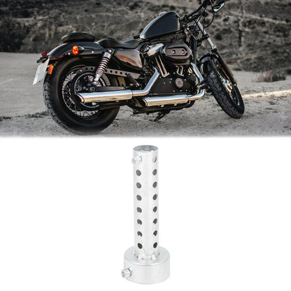 48mm OD Exhaust Insert Pipe Baffle Removable Muffler Galvanized Iron