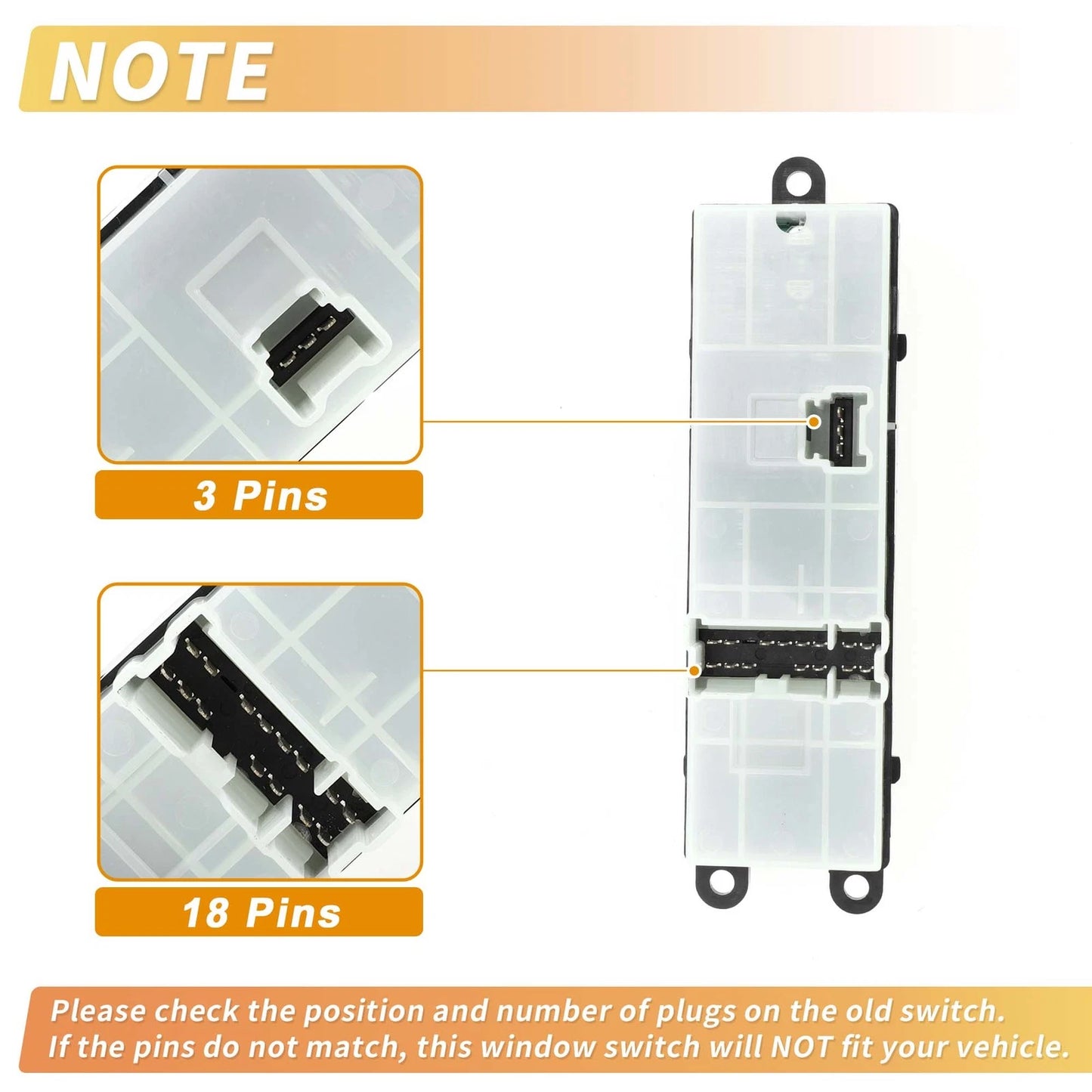 Power Window Switch for Nissan Tiida (2006-2010)