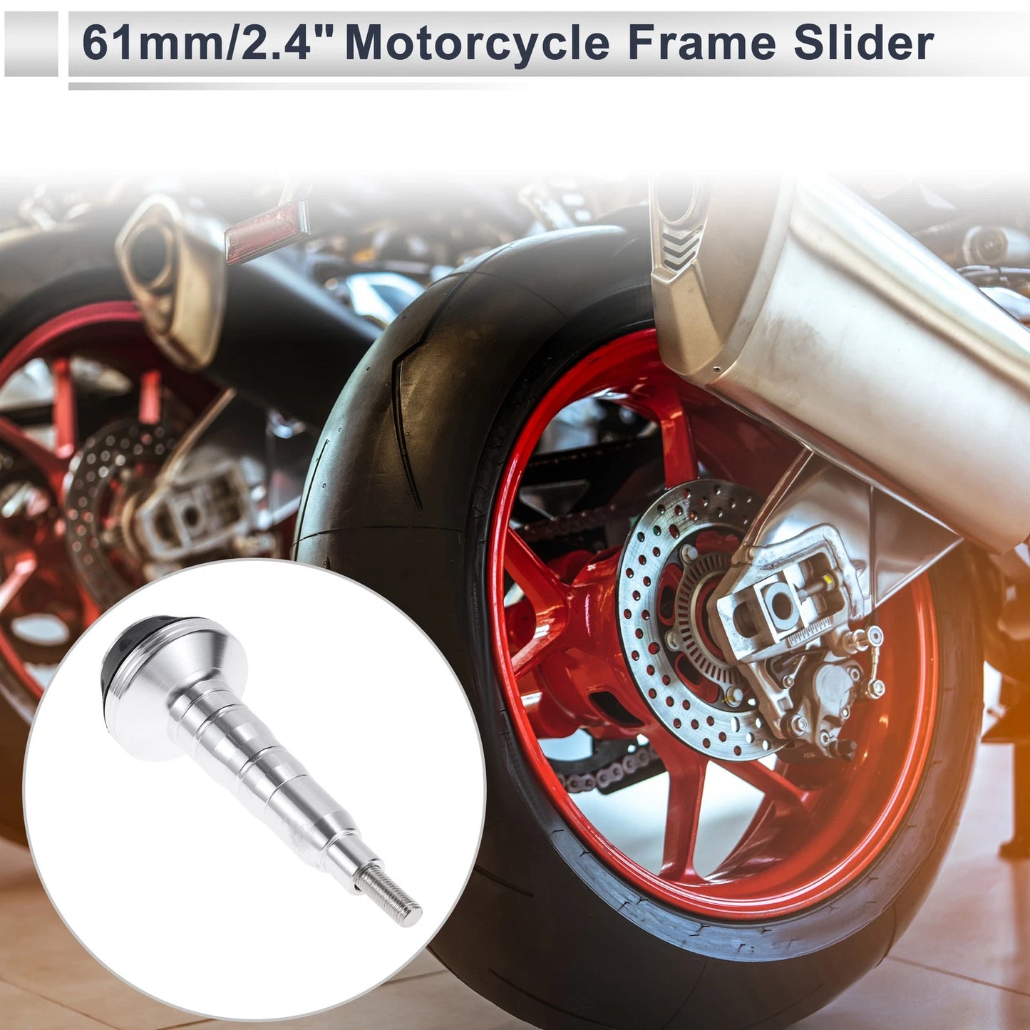 0.63" Aluminum Alloy Plastic Motorcycle Slider Frame for Make Model