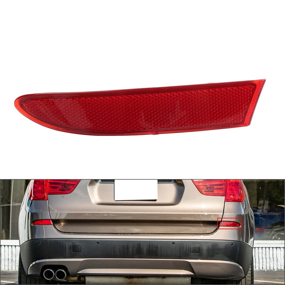 Right Side Rear Bumper Reflector Red Lens for BMW X3 (2011-2017)