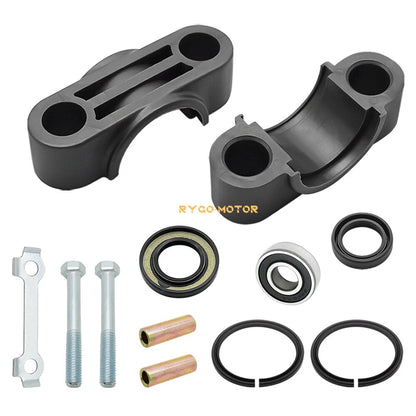 Steering Stem Bushing Bearing Seal Holder Nut for Yamaha Raptor 350 660 700
