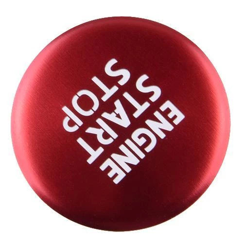 Engine Start Stop Switch Cover Trim for Toyota RAV4 (2019-2021) Red