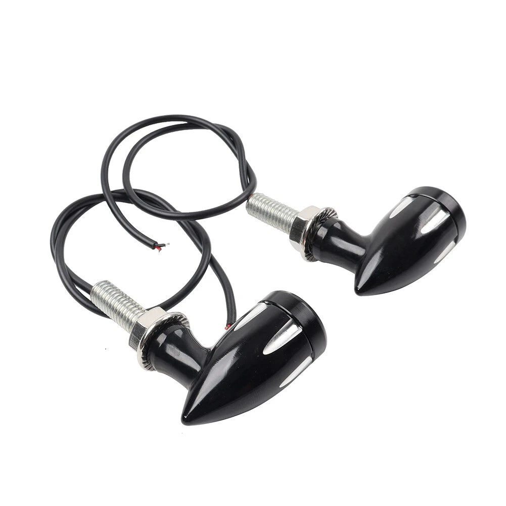 Mini Turn Signal Light Blinker 8mm for Bobber Cafe Racer