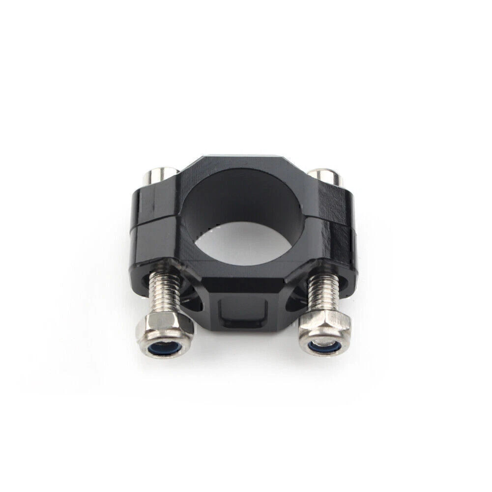 1x Black CNC Rotating Clamp for Brake Clutch Perch 22mm 7/8" Handlebar