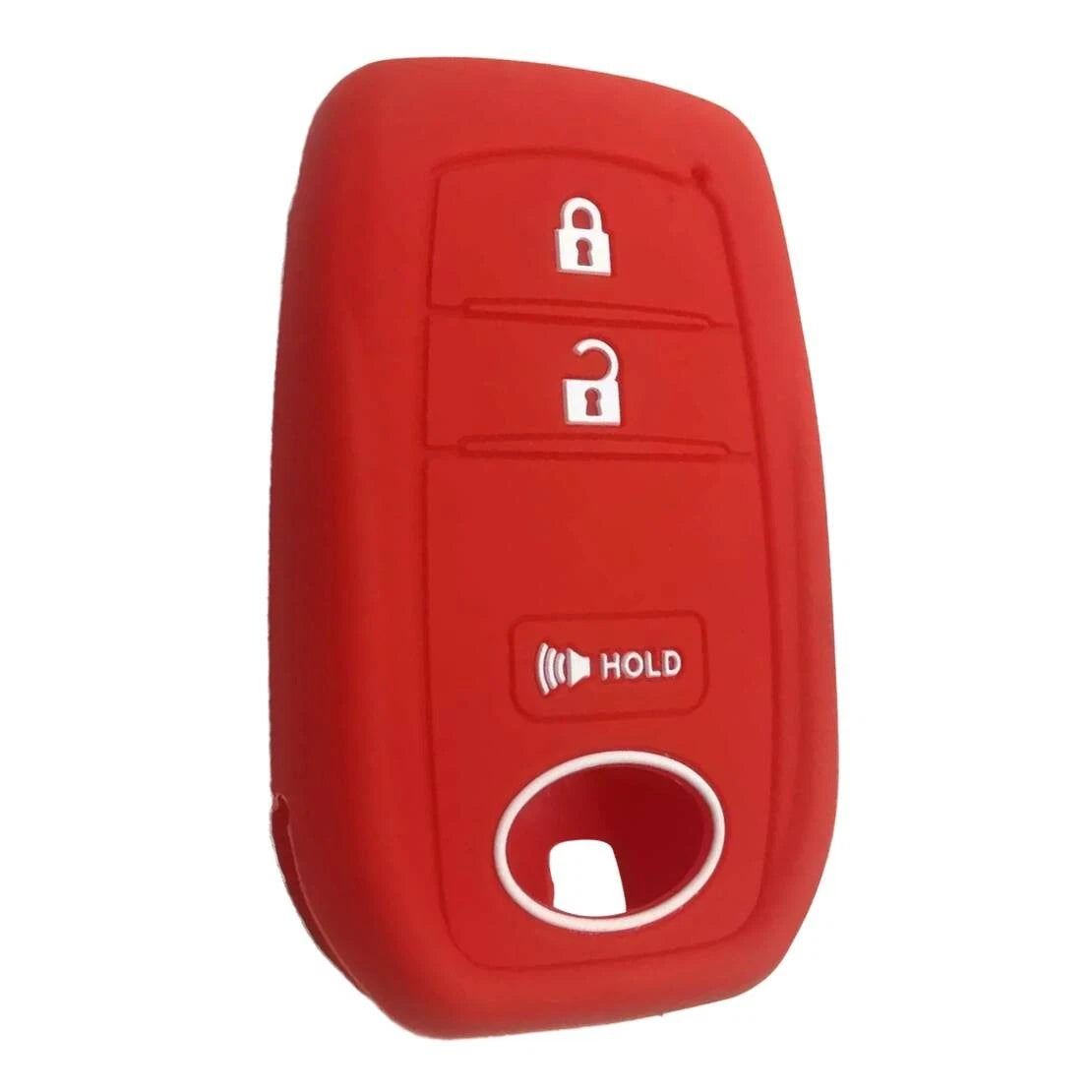 Red Remote Key Cover for Toyota Corolla, Prius, Cross, Prime (2020-2023)
