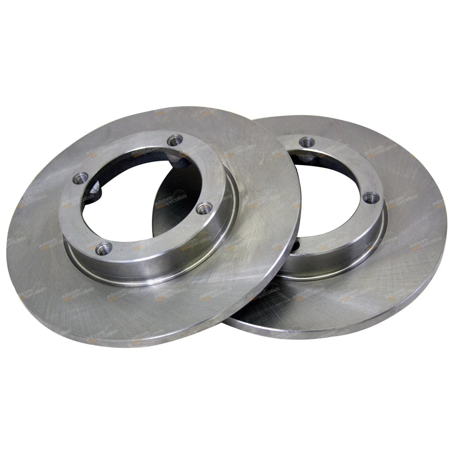 2x Front Disc Brake Rotors for Suzuki Super Carry Van (1985-1988)