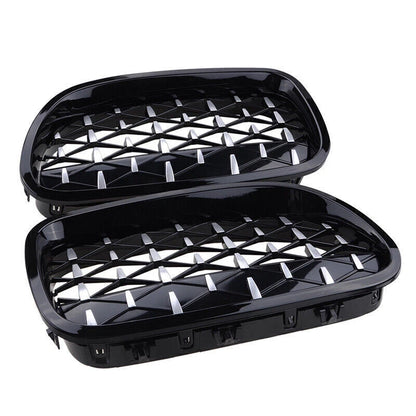 Black Front Kidney Grille for BMW 5-Series F10 F11 F18 528i 535i (2010-2016)