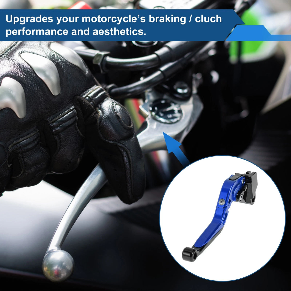 Brake Clutch Lever Short Long for Kawasaki NINJA650R (2009–2016)