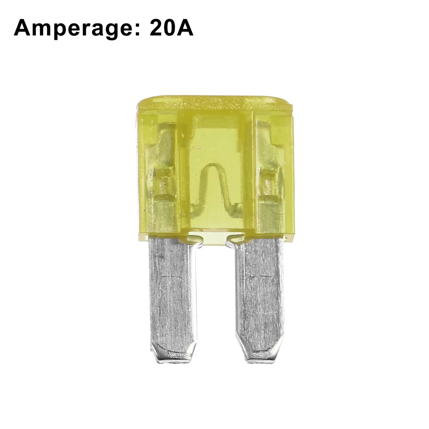 Fuses / 10pcs 20A / Car Mini Blade Fuses for Boat Truck RV SUV Motorcycle