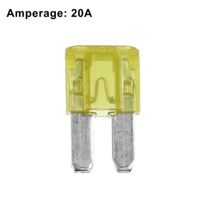 Fuses / 10pcs 20A / Car Mini Blade Fuses for Boat Truck RV SUV Motorcycle