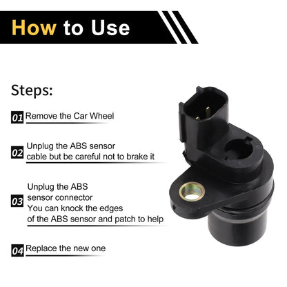 ABS Wheel Speed Sensor for Toyota Tacoma (1998-2004) 1 x Rear Left