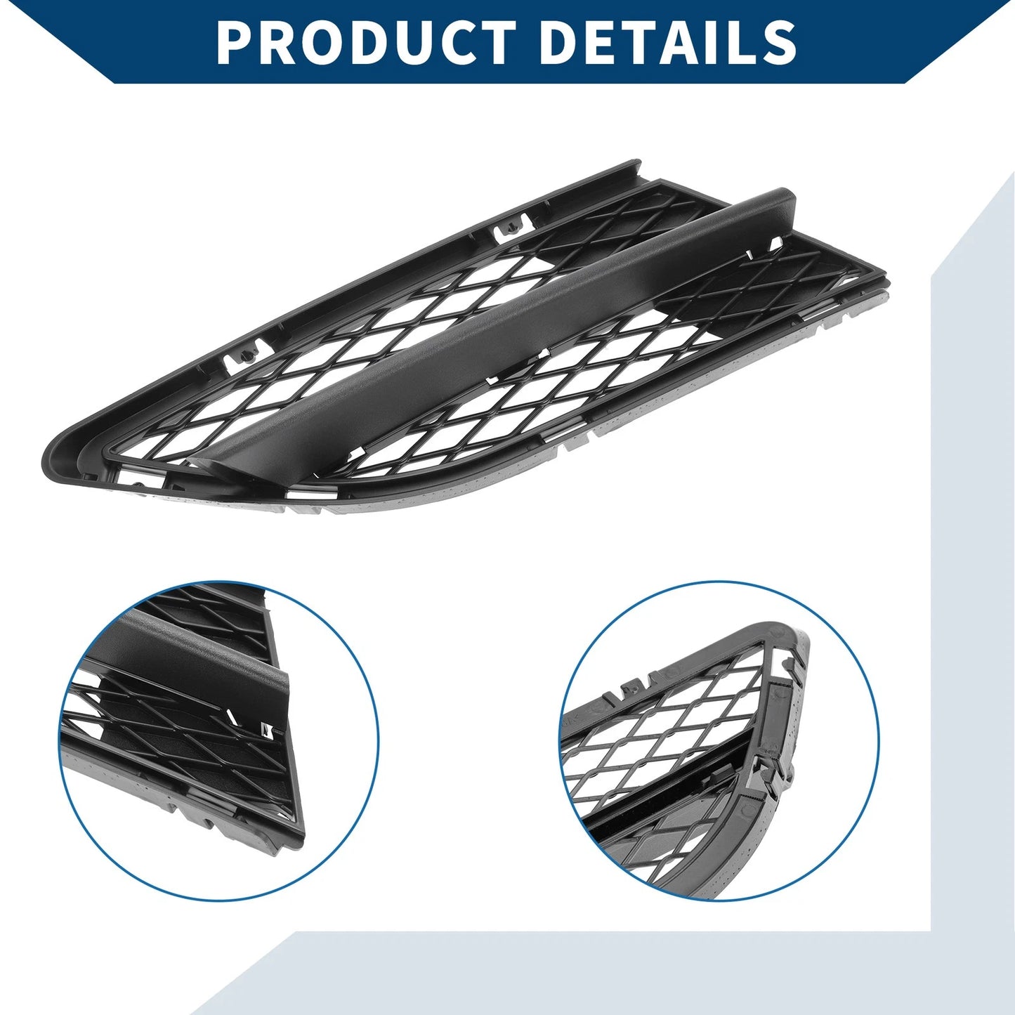 Front Right Fog Light Grill for BMW 328i (2009-2012)