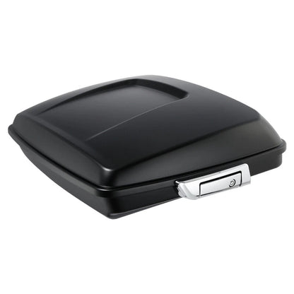 Matte Black Razor Trunk Solo Mount Rack for Harley Street Glide (2014-2025)
