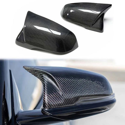 Real Carbon Fiber Side Mirror Shell Cover Cap Replace for Toyota Supra A90 2020+