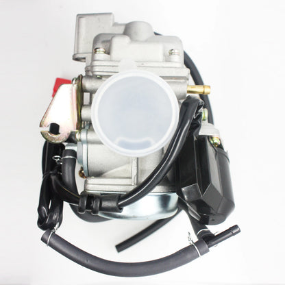 Electric Choke 24mm Carburetor for GY6 125 150cc Quad Bike ATV Buggy