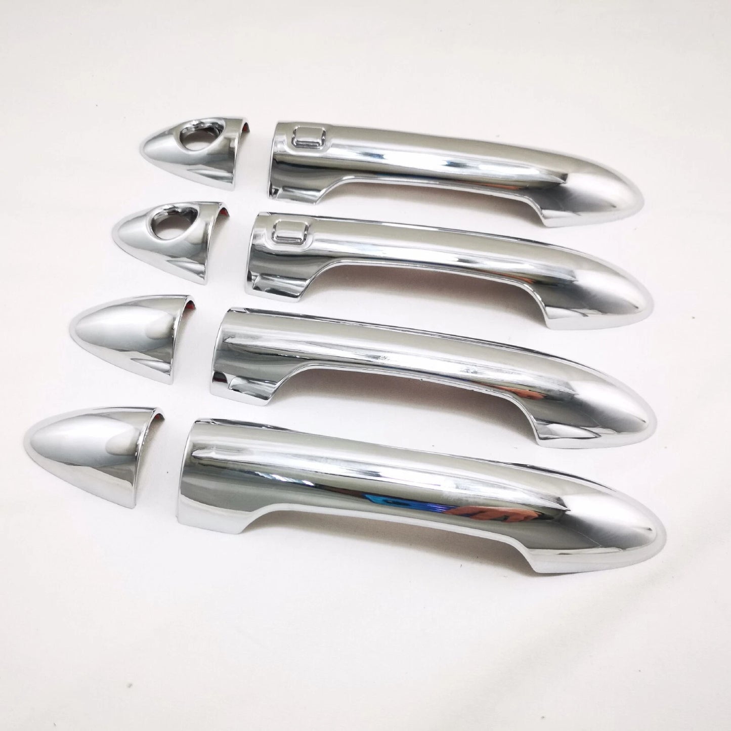 Chrome Door Handle Lid Side Cover Trim for Kia Picanto Morning (2016-2020) 8 x pcs