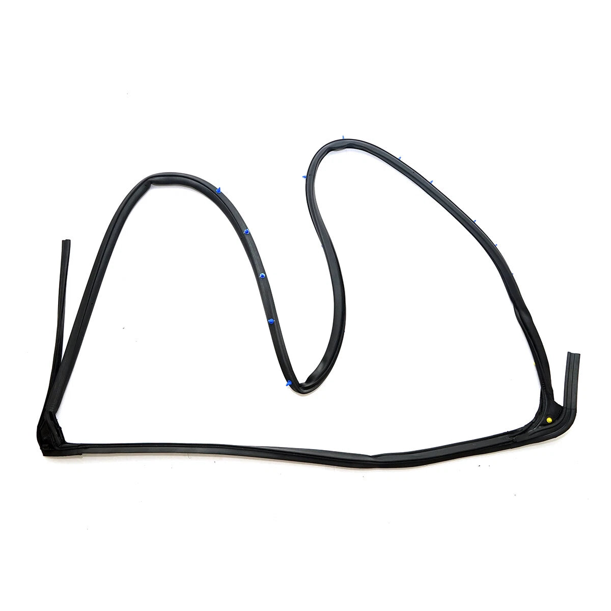 Front Rear Door Weatherstrip Rubber for Honda Civic 4D 2012-2015