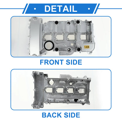 Front Engine Valve Cover w/ Gasket for Mercedes-Benz C 250 2012-2015