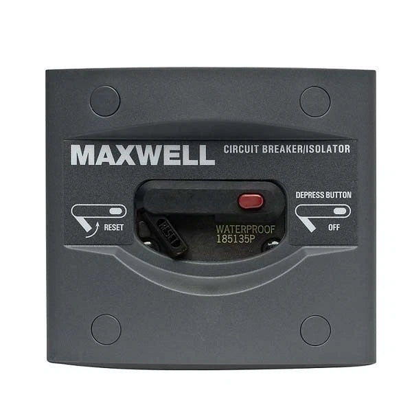 Maxwell Circuit Breaker Isolator 80 Amp Waterproof for Anchor Winches