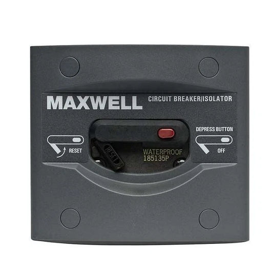 Maxwell Circuit Breaker Isolator 80 Amp Waterproof for Anchor Winches
