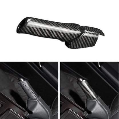 Carbon Fiber HandBrake Handle Parking Brake Cover Trim For Nissan GTR 2009-2021