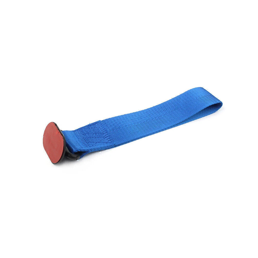 Blue Car Tow Towing Strap Belt Rope for Universal Bumper