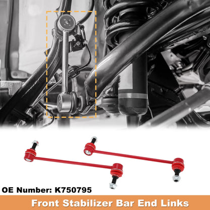 Front Stabilizer Sway Bar Links for Jeep Compass, Renegade (2017-2023)