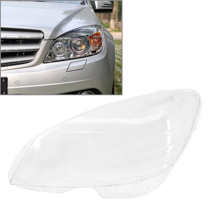 Headlight Lens Covers for Mercedes Benz C Class W204 (2008-2011)