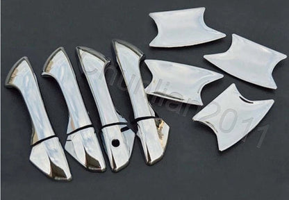 Chrome Door Handle Bowl Cup Cover Trim for Honda Accord Sedan (2008-2012) 12 x pcs