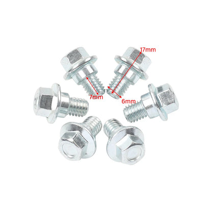 Fork Guard Bolts 6 x For Suzuki RM 85 125 250 RMZ 250 450 DR-Z400SM