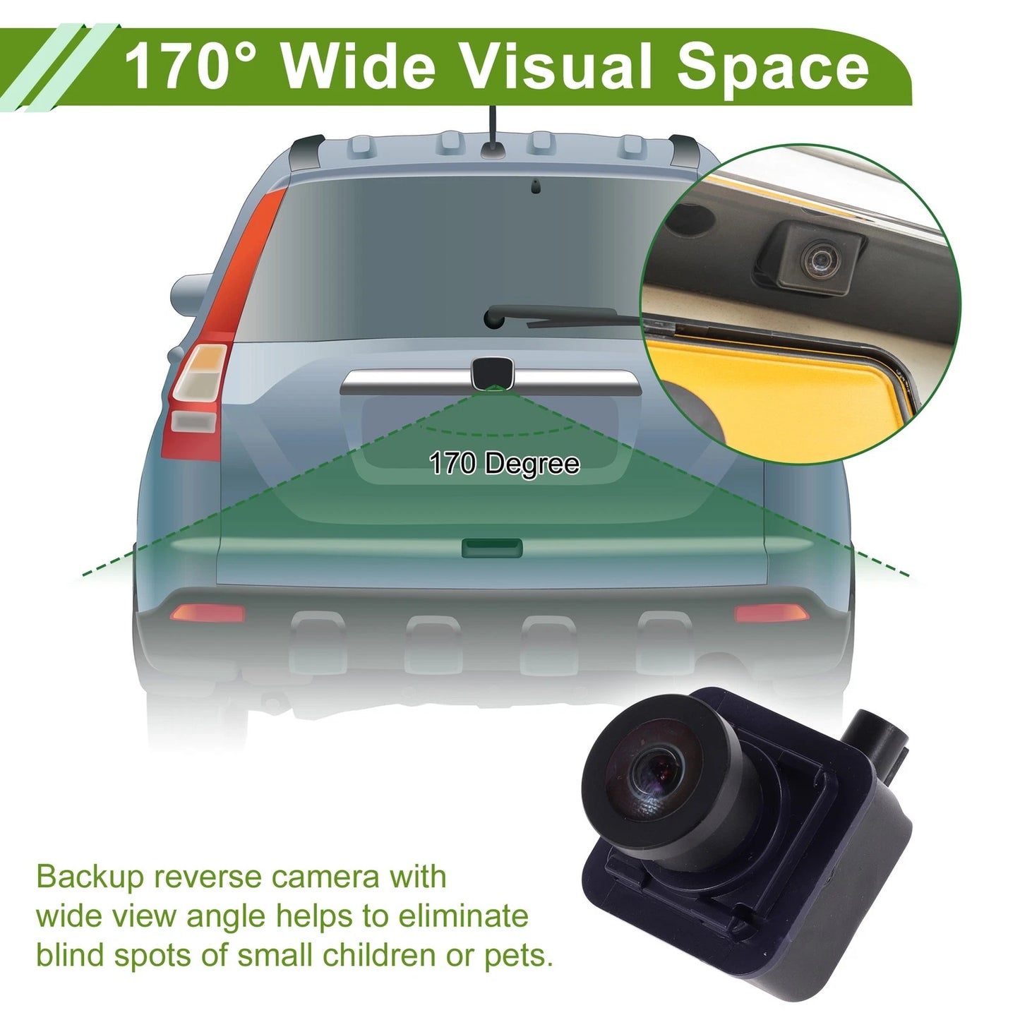 Rear View Backup Camera for Ford Transit T350 (2014-2023)