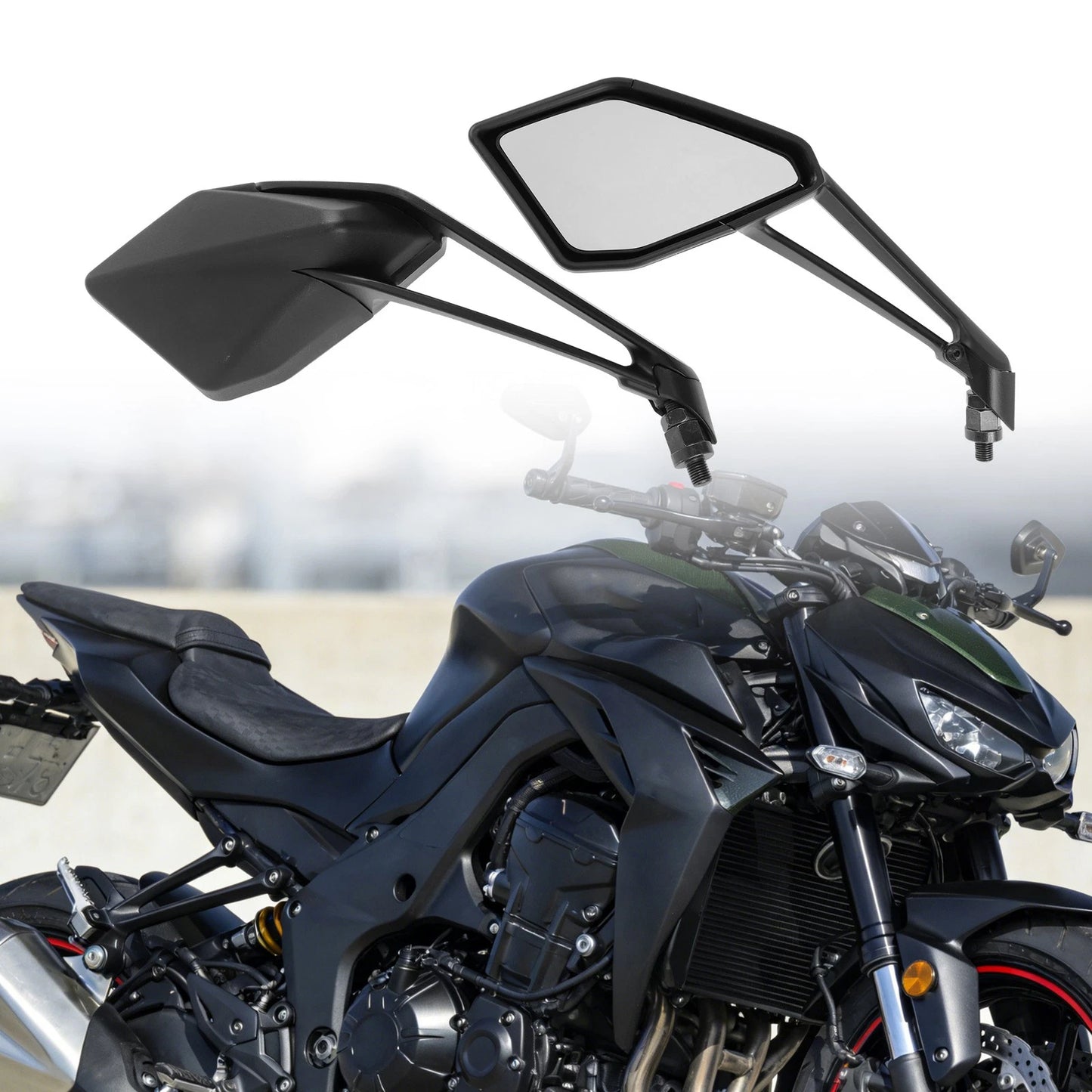 Rear View Mirrors Side Mount for Kawasaki Z1000 (2014–2021)