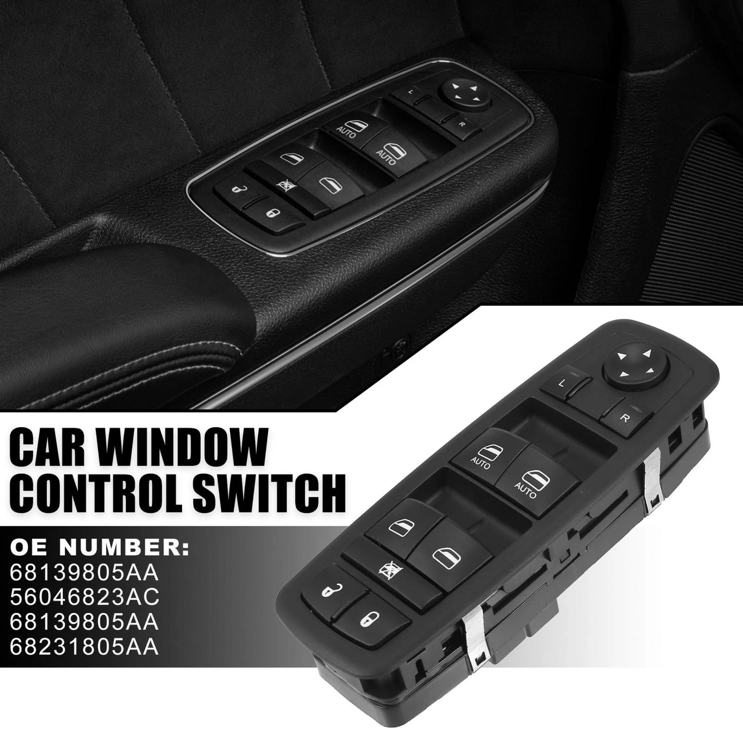 Window Switch Button Panel Master Control Switch for Ram 5500